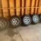 4 Jeep Rims & Tires (17-in Rims)