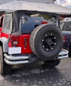 Wrangler Chrome Bumper